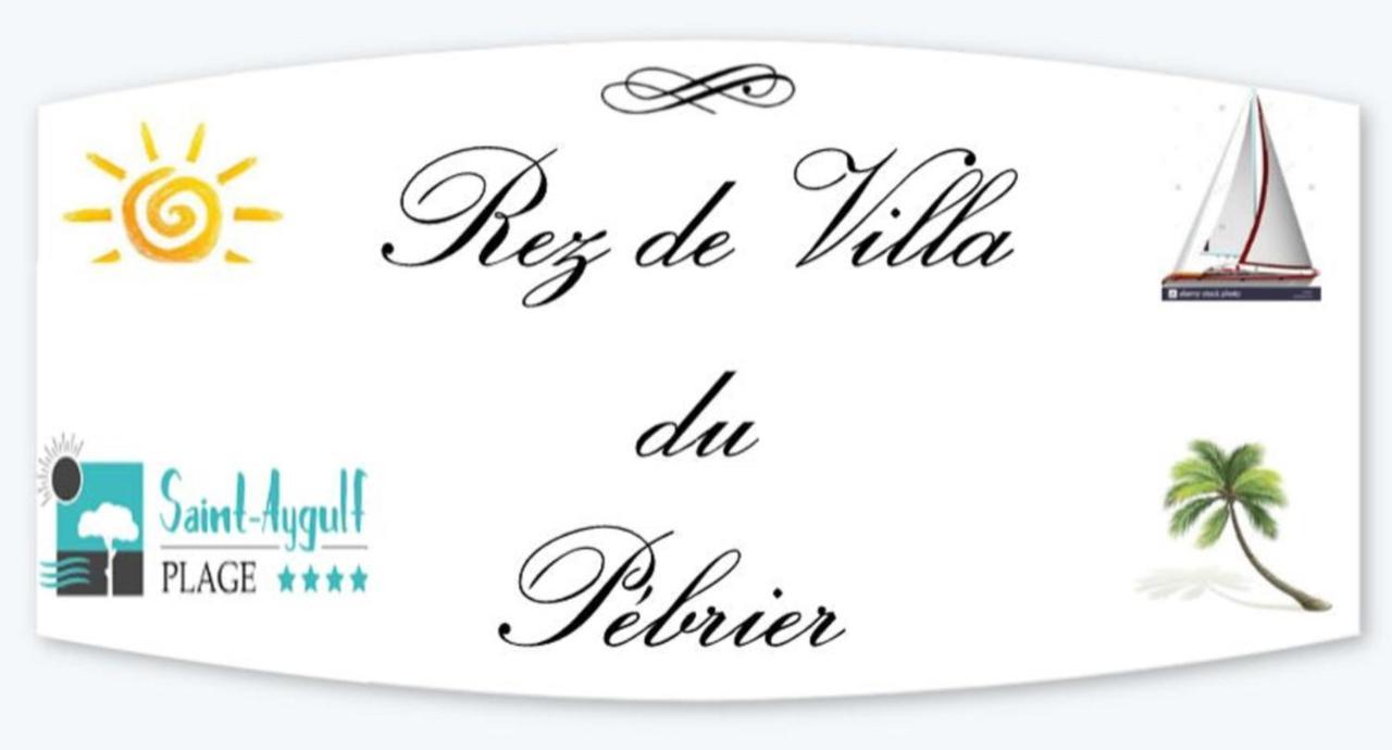 Rez De Villa Pebrier Fréjus Exterior foto